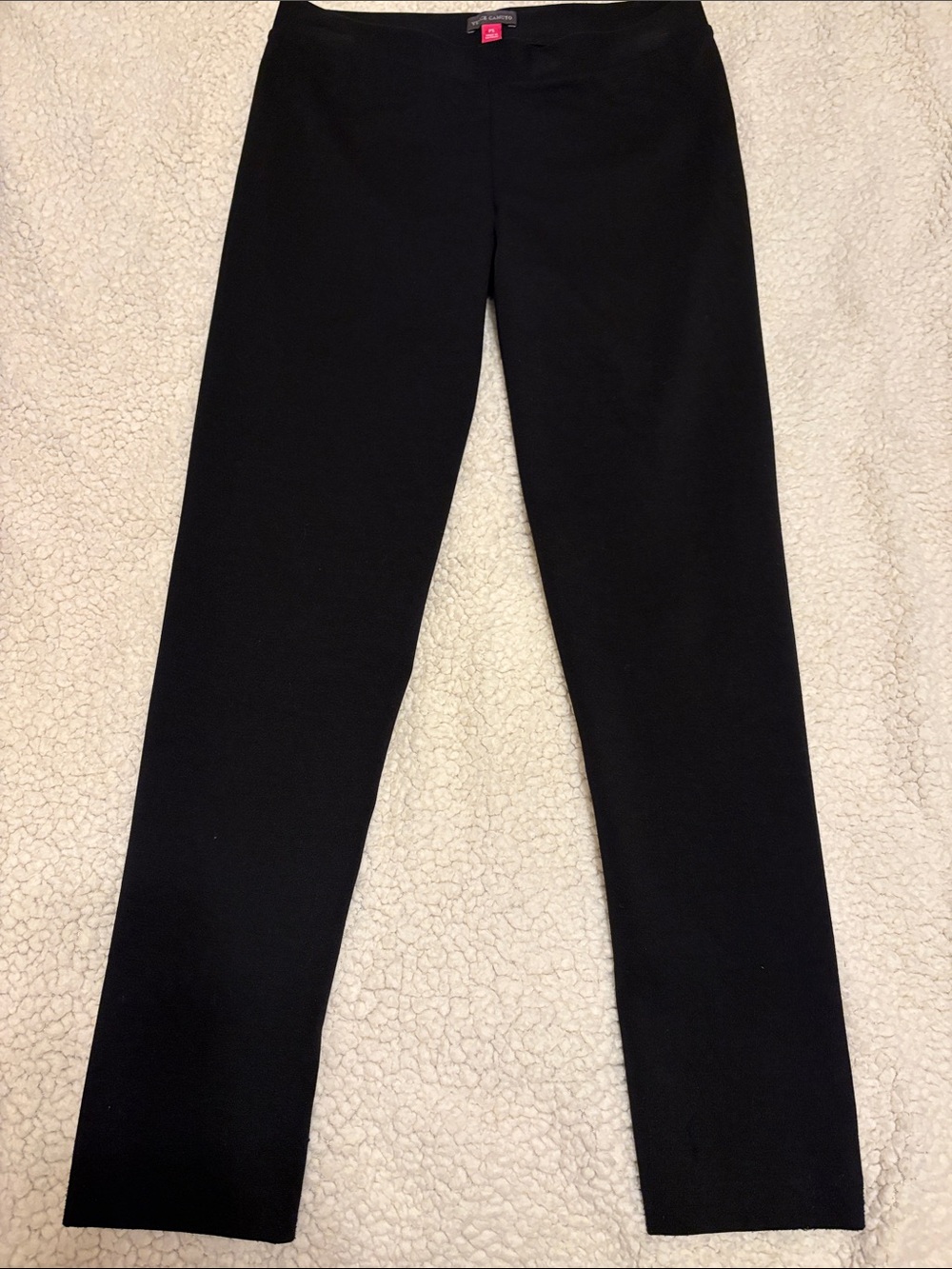 Vince Camuto Womens Black Stretch Skinny Leg Pants